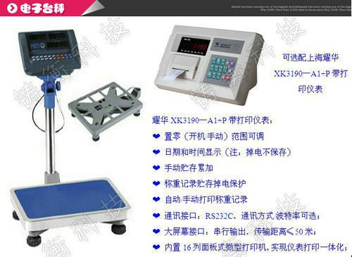 計數(shù)電子臺稱